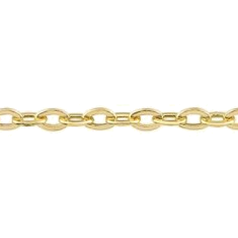 HOLLOW FORZENTINA DIAMOND CUT CHAIN