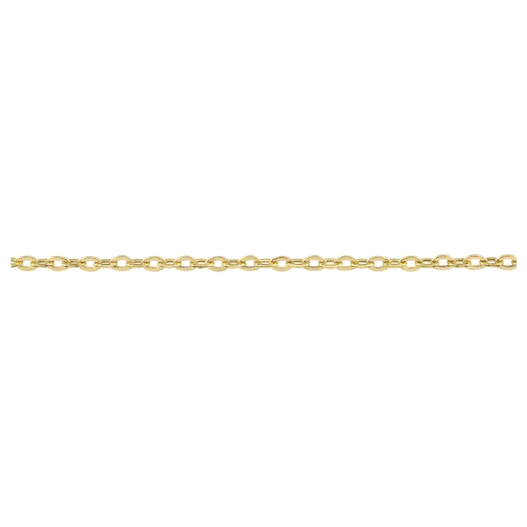 HOLLOW FORZENTINA DIAMOND CUT CHAIN