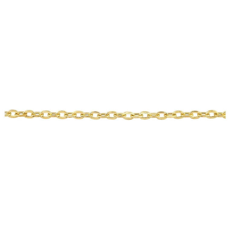 HOLLOW FORZENTINA DIAMOND CUT CHAIN