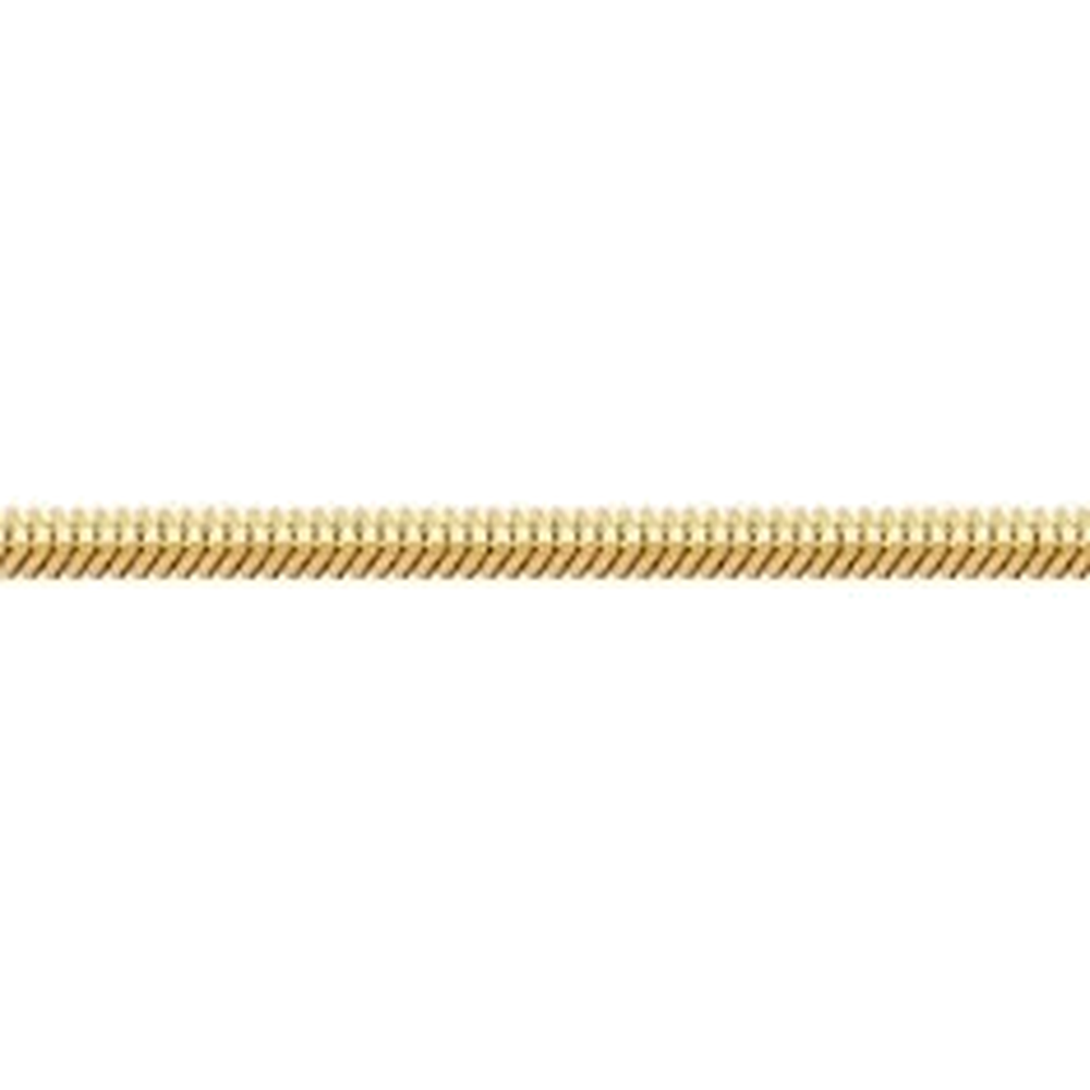 HOLLOW FLAT SNAKE CHAIN