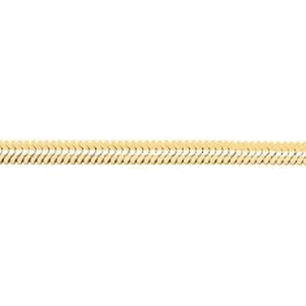HOLLOW FLAT SNAKE CHAIN