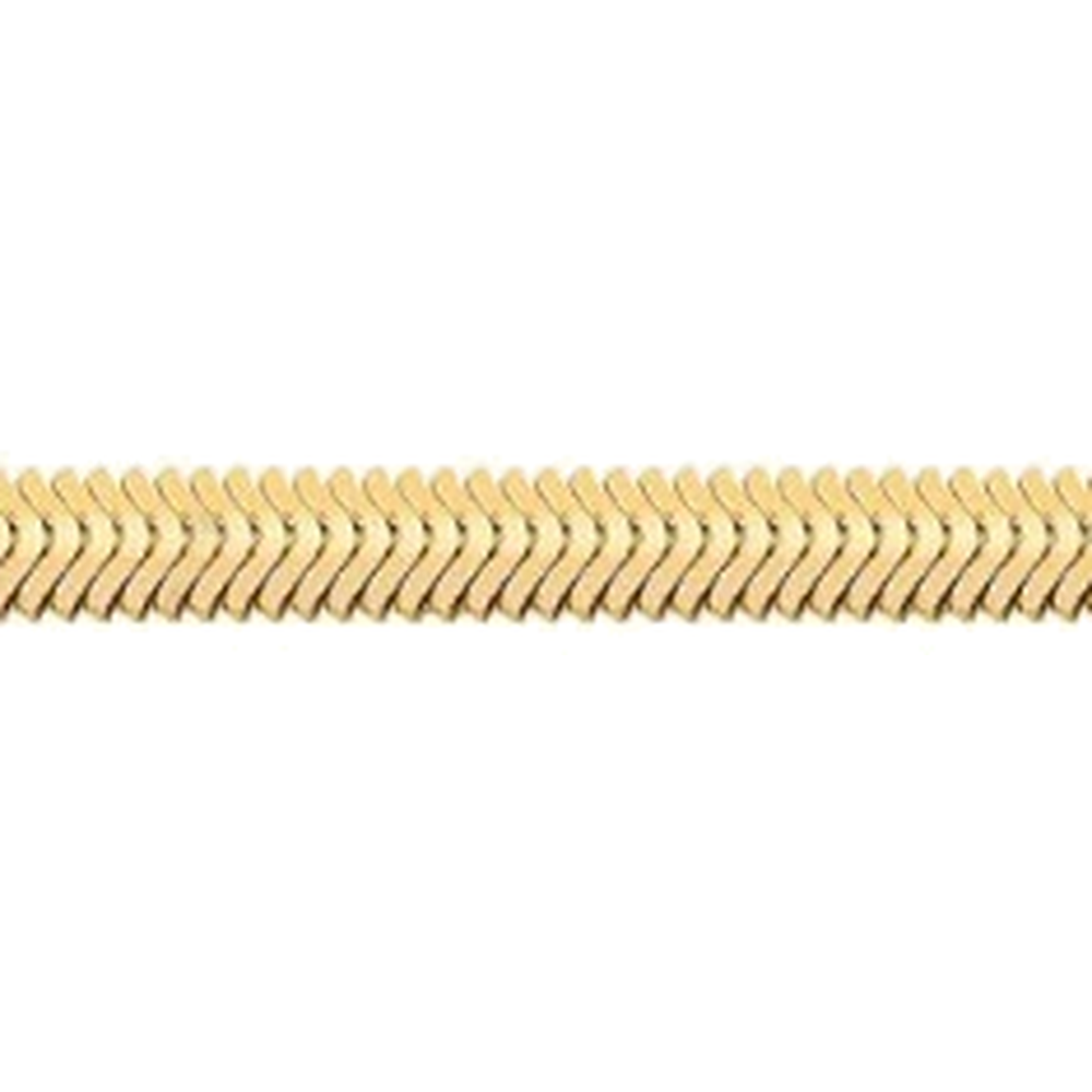 HOLLOW FLAT SNAKE CHAIN