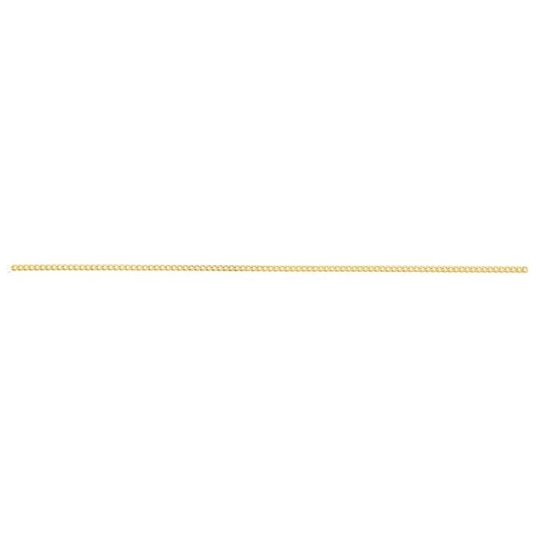 DIAMOND CUT HOLLOW CURB CHAIN