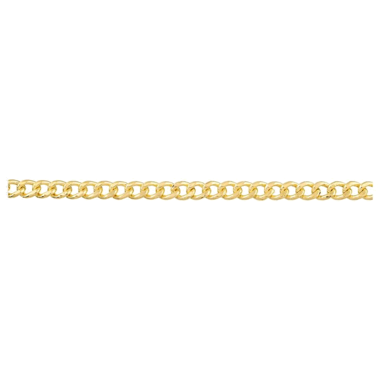 HOLLOW LIGHT CURB CHAIN