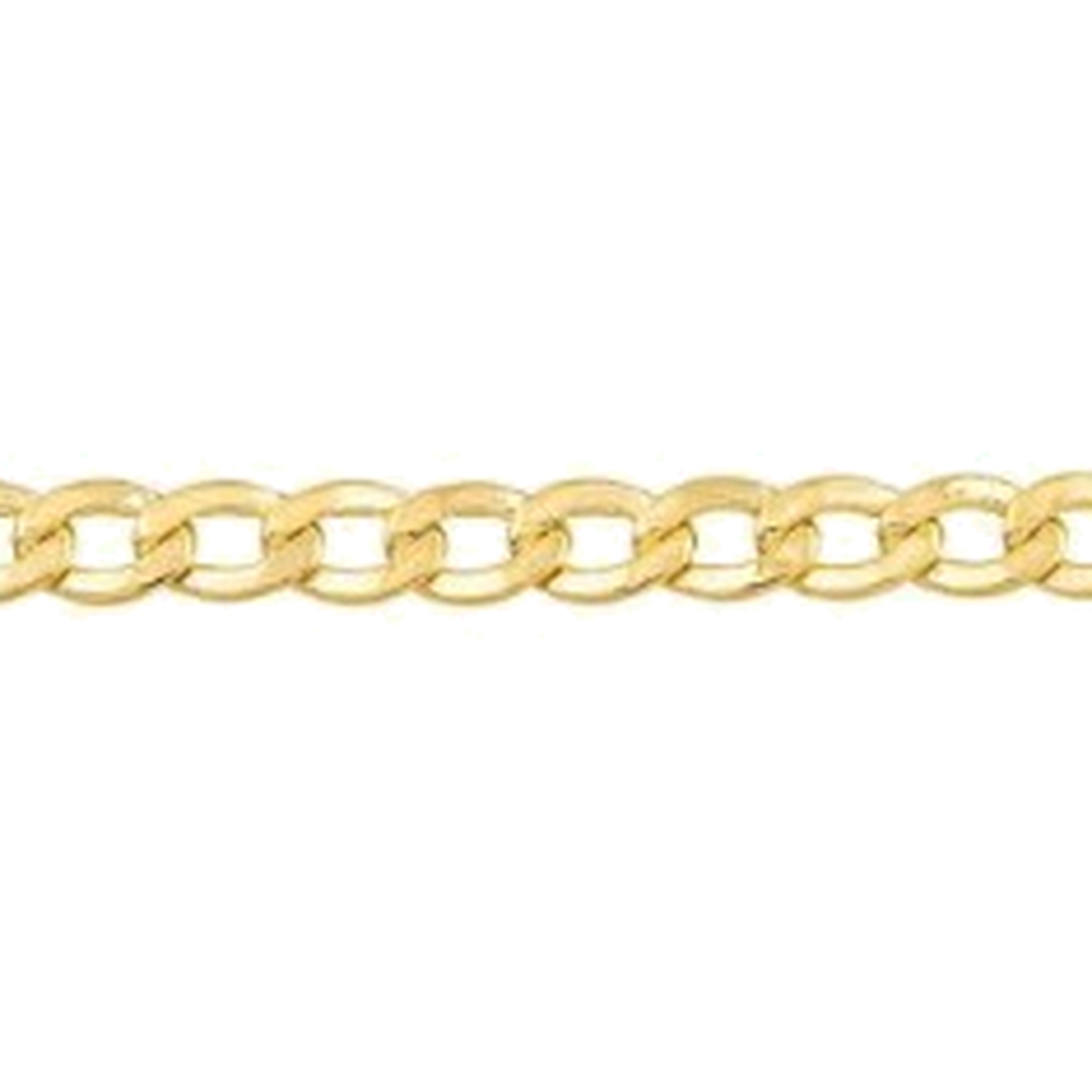 HOLLOW CUBAN CURB CHAIN