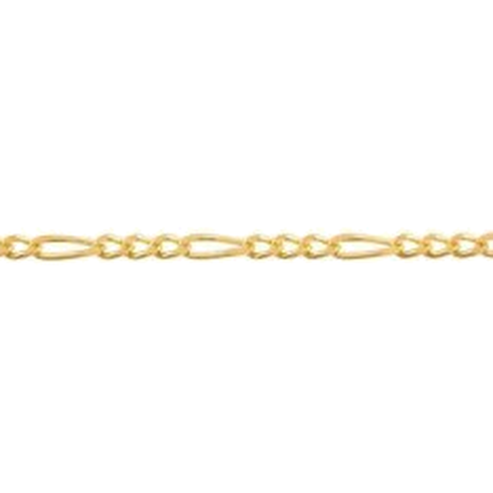 DIAMOND CUT FIGARO CHAIN