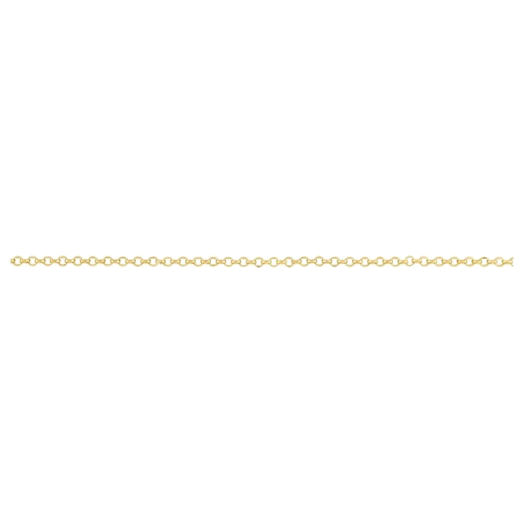 DIAMOND CUT HOLLOW ROLO CHAIN
