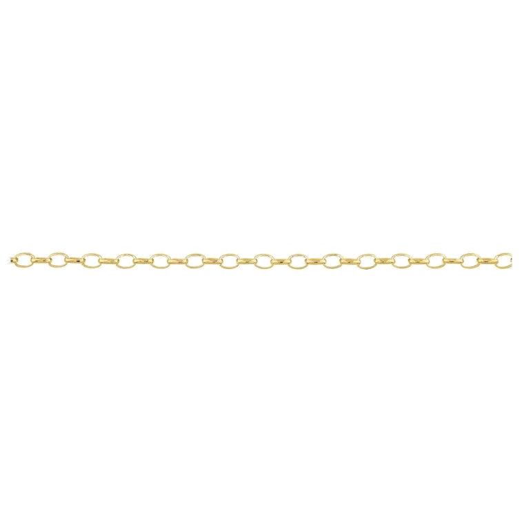 HOLLOW OVAL ROLO CHAIN