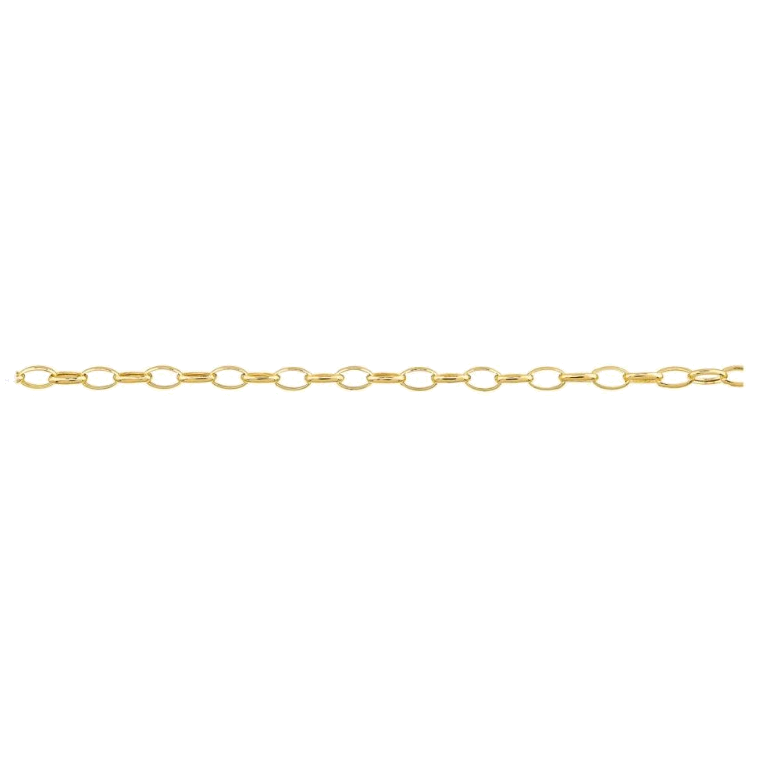 HOLLOW OVAL ROLO CHAIN