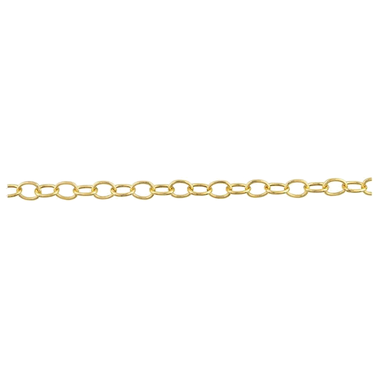 HOLLOW OVAL LINK CHAIN