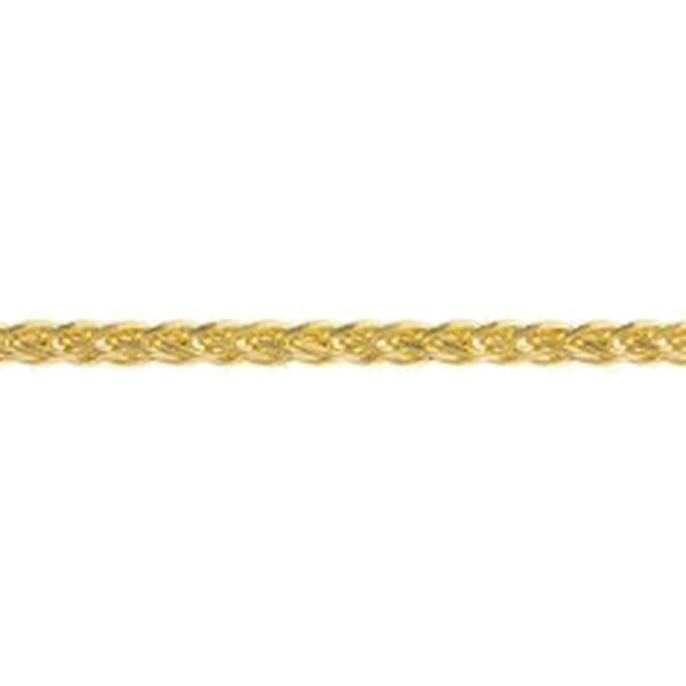 DIAMOND CUT FOUR-SIDED TRIPLE WHEAT CHAIN